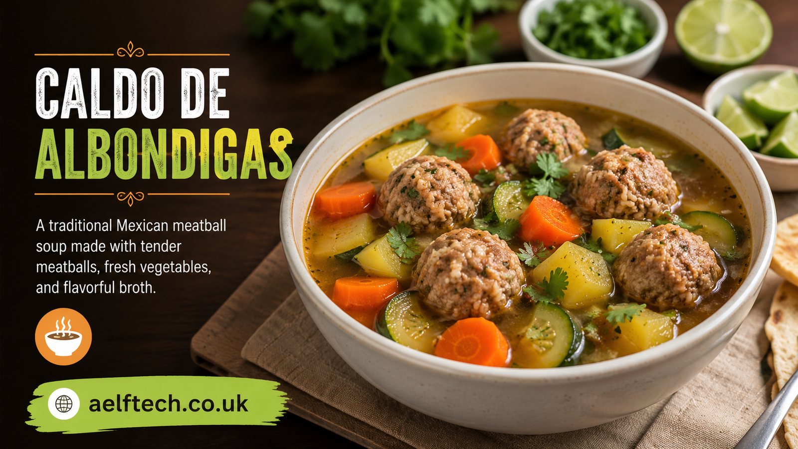 caldo de albondigas